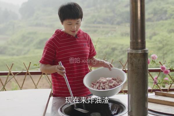 不爱吃的肥肉做成猪油渣 香辣酥脆 当零食下酒都好吃的做法图解2