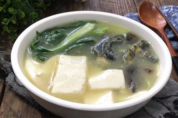 皮蛋豆腐汤的做法图解12