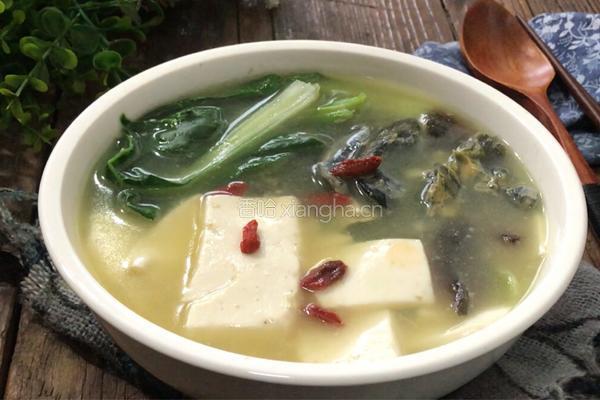 皮蛋豆腐汤的做法图解13