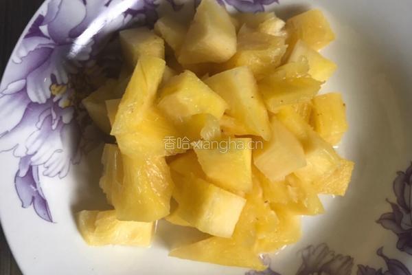 菠萝咕噜肉的做法图解5