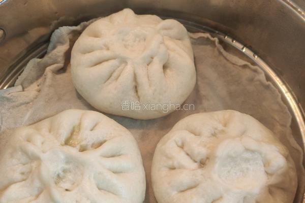 韭菜鸡蛋馅包子的做法图解6