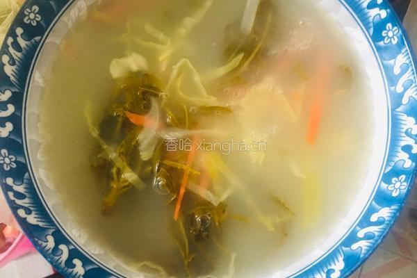 浆水面的做法图解1