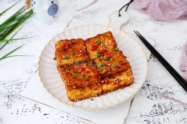 香煎孜然豆腐的做法图解19