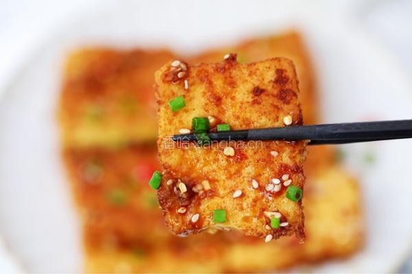香煎孜然豆腐的做法图解20