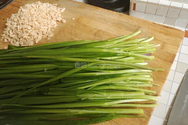 韭菜鸡蛋火腿饼的做法图解3