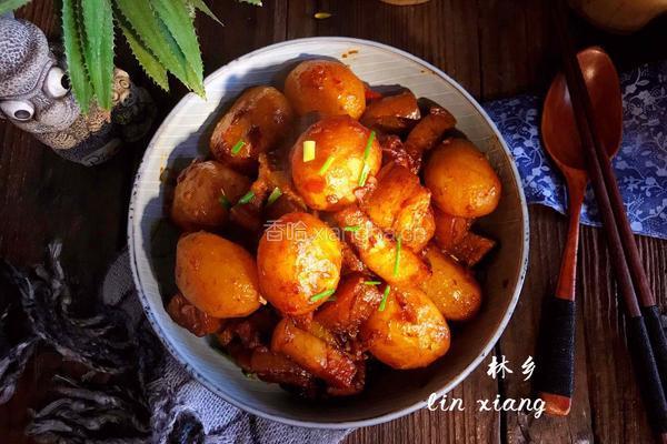 五花肉烧小土豆的做法图解19
