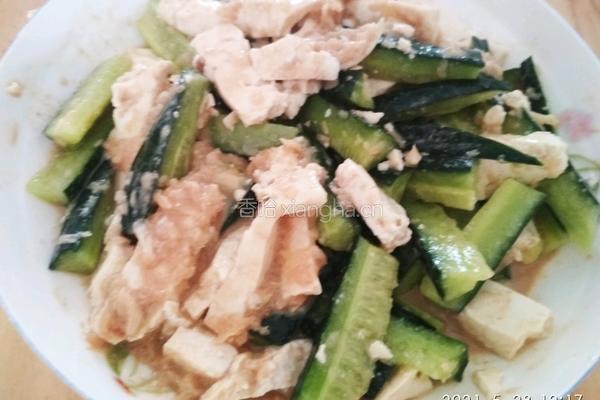 麻汁～黄瓜～豆腐的做法图解10