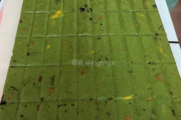 抹茶牛轧糖的做法图解7