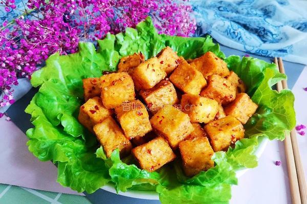 椒盐豆腐的做法图解13
