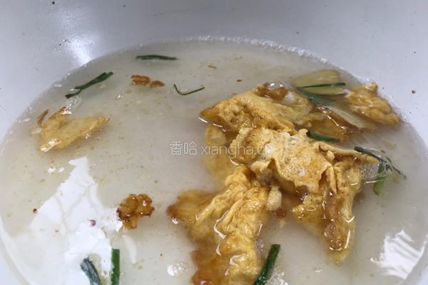 油菜鸡蛋面的做法图解9