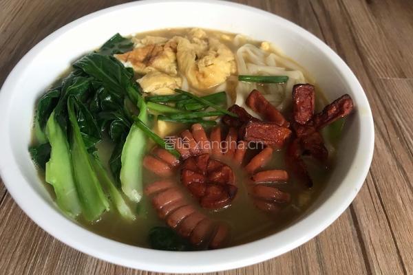 油菜鸡蛋面的做法图解15