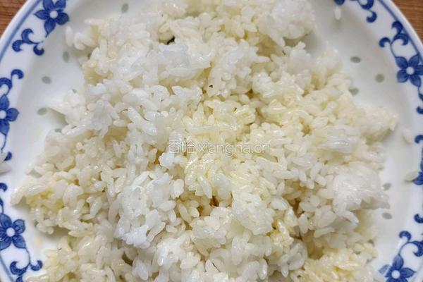 火腿蛋炒饭的做法图解2