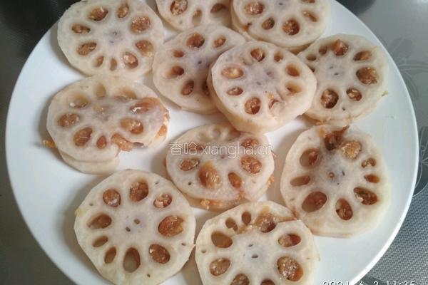 炸藕盒的做法图解12