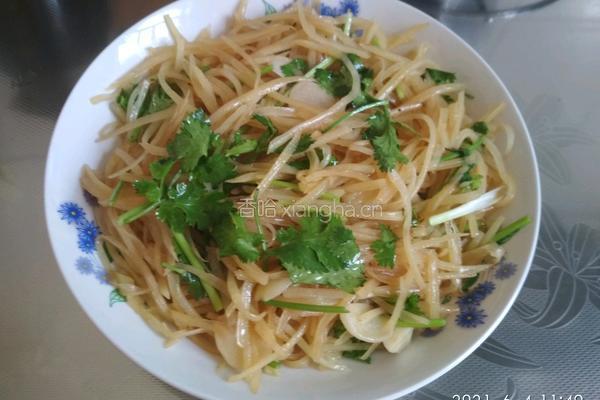 酸辣土豆丝的做法图解11