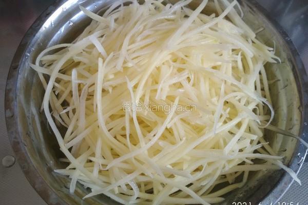 酸辣土豆丝的做法图解6