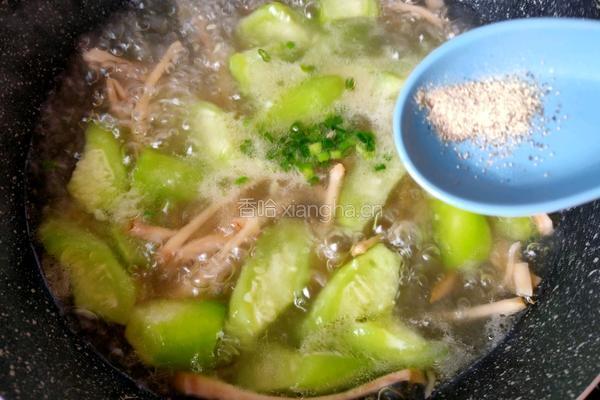 大头菜丝瓜汤的做法图解9