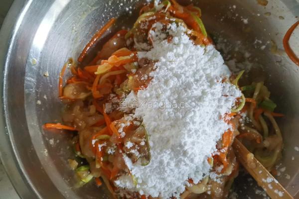 蔬菜鸡肉饼（低卡减脂）的做法图解8