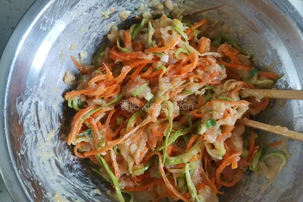 蔬菜鸡肉饼（低卡减脂）的做法图解9