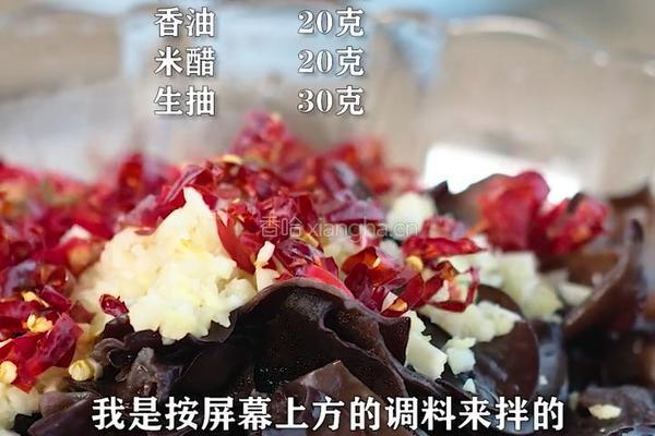 秘密料汁做凉拌木耳 这个料汁拌海带丝黄瓜条都好吃的做法图解5