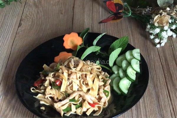 豆腐皮炒肉的做法图解19