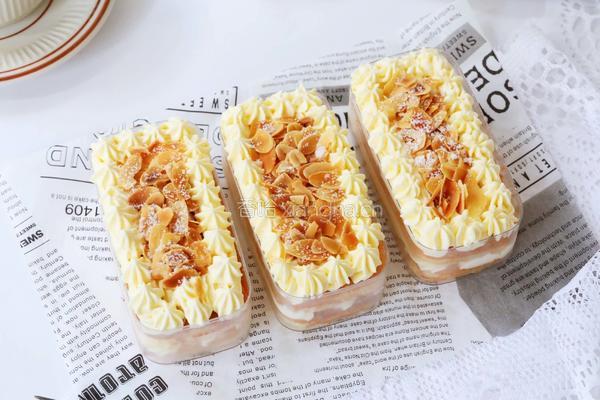 咸奶油杏仁盒子蛋糕的做法图解24