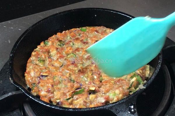 蔬菜肉饼的做法图解10