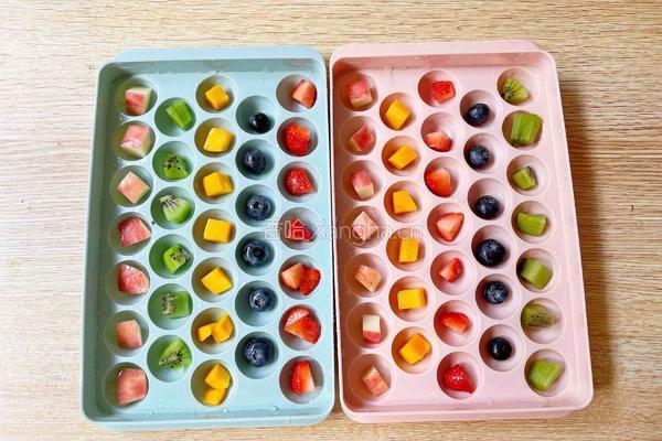 高颜值水果果冻串串桶的做法图解5