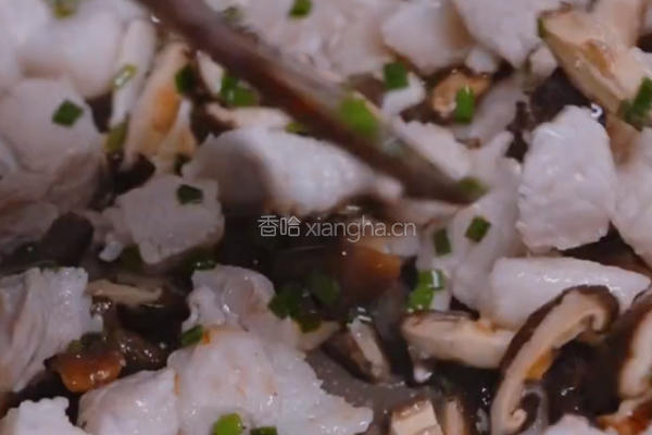 咸蛋黄香菇牛肉粽的做法图解5