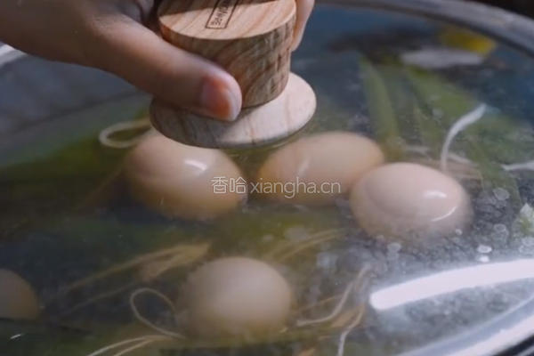 咸蛋黄香菇牛肉粽的做法图解9