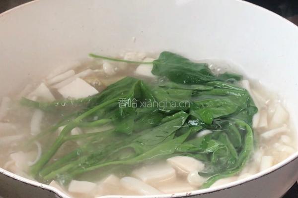白玉菇豆腐汤的做法图解13