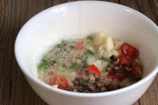 凉拌苦麻菜的做法图解4