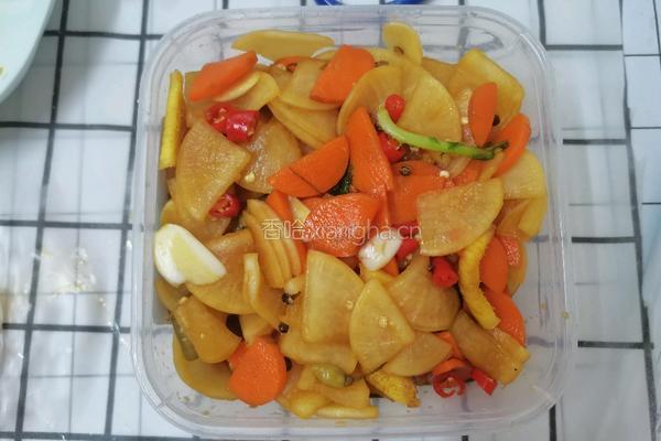 泡菜萝卜的做法图解6