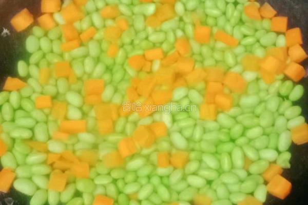 肉末炒毛豆米的做法图解8