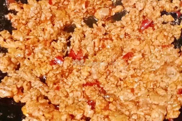 肉末炒毛豆米的做法图解12