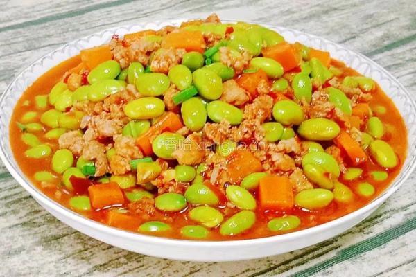 肉末炒毛豆米的做法图解16