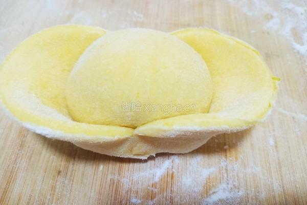 元宝豆沙包的做法图解12