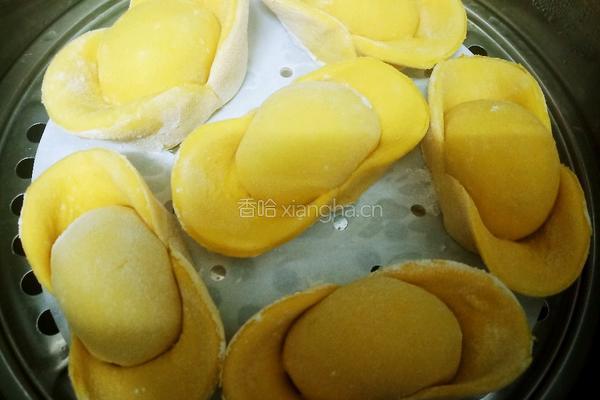 元宝豆沙包的做法图解14