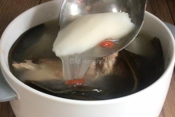 山药海带脊骨汤的做法图解15