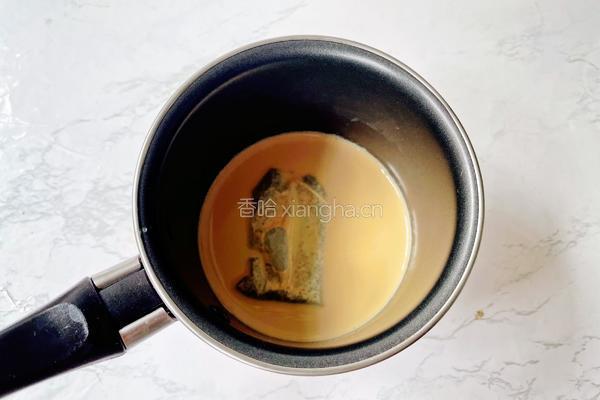 焦糖海盐奶茶蛋糕的做法图解8