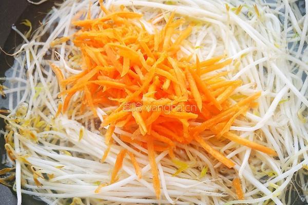 炝拌绿豆芽的做法图解6