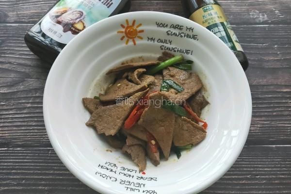 爆炒猪肝的做法图解10