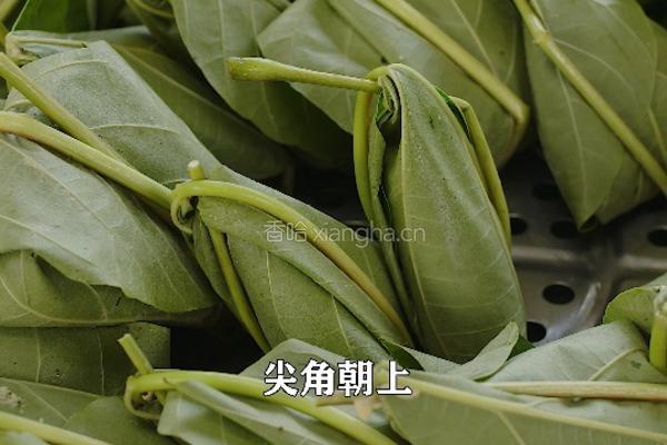 桐子叶（玉米叶）粑粑 香甜软糯的做法图解7
