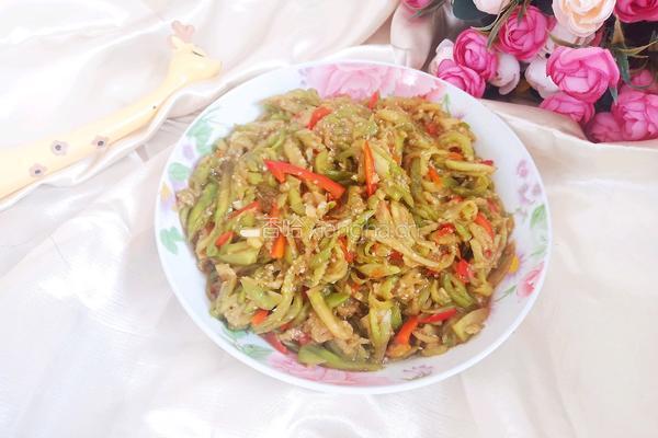 清炒茄子丝的做法图解12