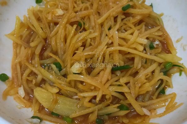 酸辣土豆丝的做法图解9