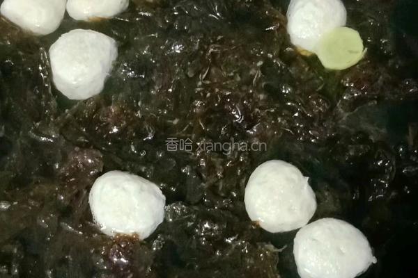 紫菜肉丸蛋花汤的做法图解8