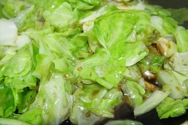 手撕包菜的做法图解5