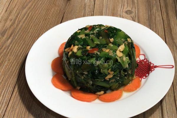 蒜香苦麻菜的做法图解16