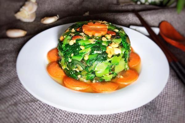 蒜香苦麻菜的做法图解17