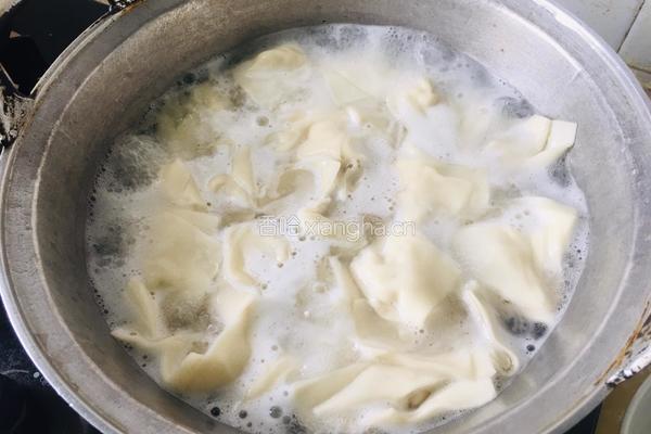 鸡肉原汤馄饨的做法图解4