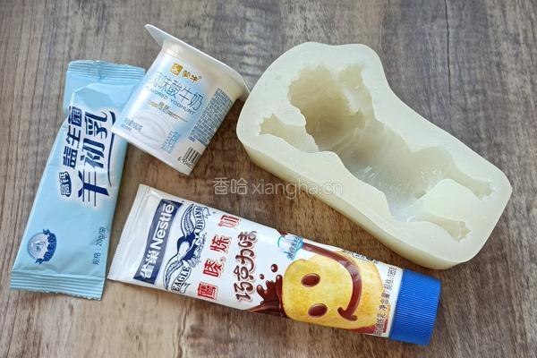 冰淇淋慕斯狗狗的做法图解2